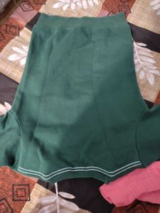 Green Wollen Sweater Used Sometimes No Coin