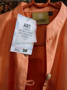Boutique Light Orange Kurta