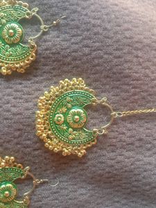 Earring With Mangtika