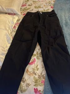 Black Straight Leg Jeans