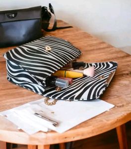 Zebra Print Sling Bag