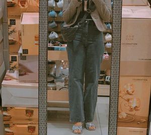 Straight Fit Denim Jeans