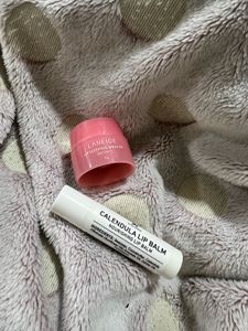 Laneige Lip Mask & Sugandha Calendula Balm