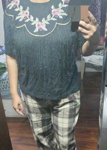 Designer Top Black