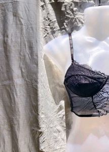 17.13.4 SEXY BLACK NET CORSET TOP