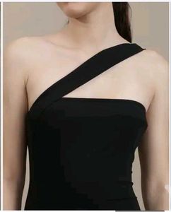 SHEIN One Shoulder Strap Mini Bodycon Dress