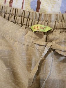 Cotton- Linen Trousers For Women