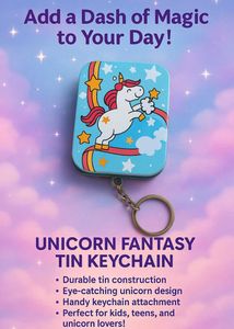 Unicorn Fantasy Key Chain