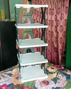 Shoe Rack 5 Layer Foldable😲