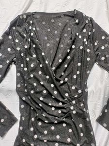 Polka Dot  Top 🖤