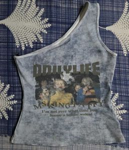 Graphic Print Tank Top