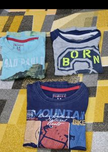 Set Of 19 Tshirt And 7 Pants With Sliders For Kids