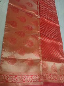 New Saree With Blouse Piece