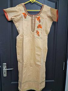 Free Gift: Elegant Embroidered Kurta