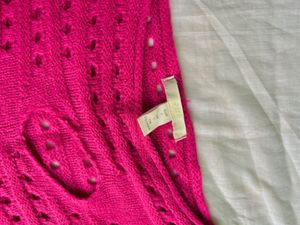 H.M Women&#39;s Hollow Out Crochet Knit Crop Top