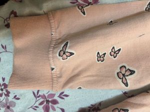 Butterfly Print Crewneck
