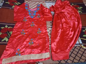 Elegant Party Wear Punjabi Suit Set
