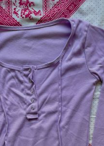 Lilac Top🪻💜