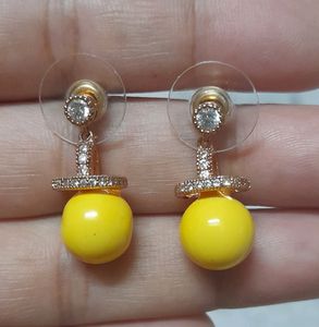 Pop Yellow Earrings