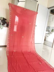 Havy Work 🔴 Sari With Blouse