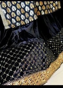 Velvet Wedding Gown🖤👌