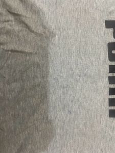 Puma Grey Logo Tee