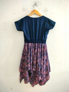 Navy Blue And Corel Dresses (Girl&#39;s)