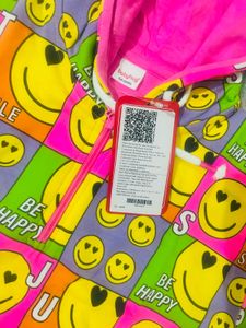 Babyhug Smiley Hoodie &amp; Shorts Set For Summer