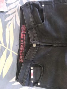 Dark Wash Straight Jeans