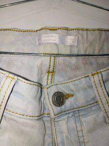 Embroidered Distressed Celebrity Jeans