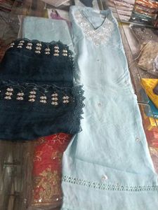 Elegant Embroidered Salwar Kameez Suit
