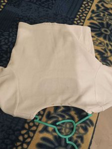 Zudio White Crop Top