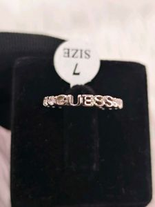 Guess 925 Silver sterling Ring