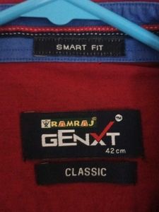 Red Casual Shirt