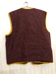 Maroon Waistcoat