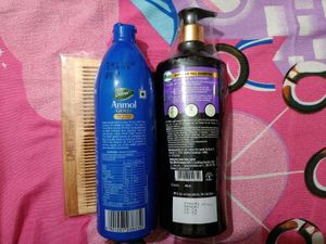 Pack Of 3, Shampoo, Coconut Oil, Neem Comb