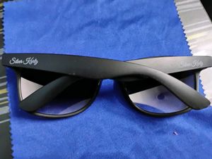 Sunglasses By Silver Kartz Black Rectangle