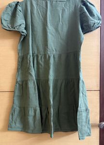 Zudio Summer Dress Puffed Sleeves Skater