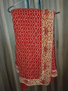 Red Saree