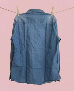 Denim Long Sleeve Shirt