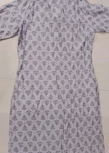 Poly cotton Grey kurti