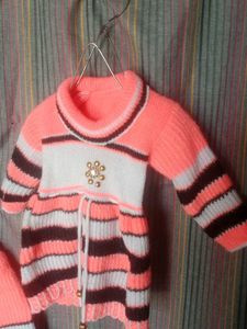 Knitted Baby Outfit Set