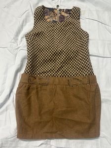 Checkered Mini Dress