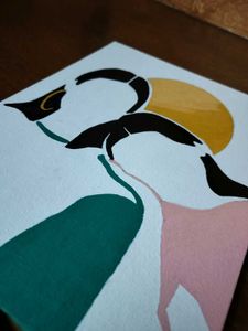 Abstract People Artwork