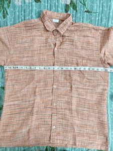 Orange cotton Shirt