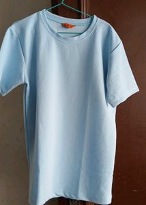 ✨Premium Light Blue T-Shirt–Soft &amp; Fresh