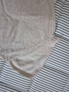 Beige Knitted Top
