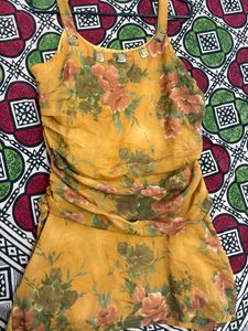 Floral Print Dress u can use as a top