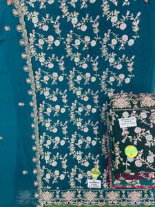 Embroidered Dress Material