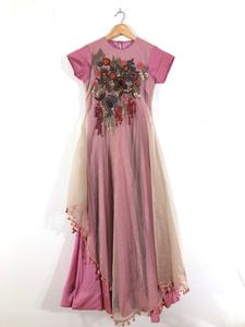 Purple Emboridered Dress(Women’s)